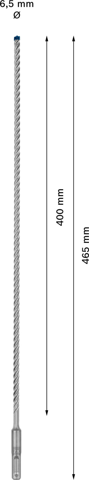Vrták do betonu SDS plus-7X Bosch EXPERT Dostupné varianty: Vrták do betonu SDS plus-7X Bosch EXPERT 6