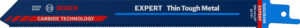 Pilový list Bosch EXPERT Thin Tough Metal S 1022 EHM