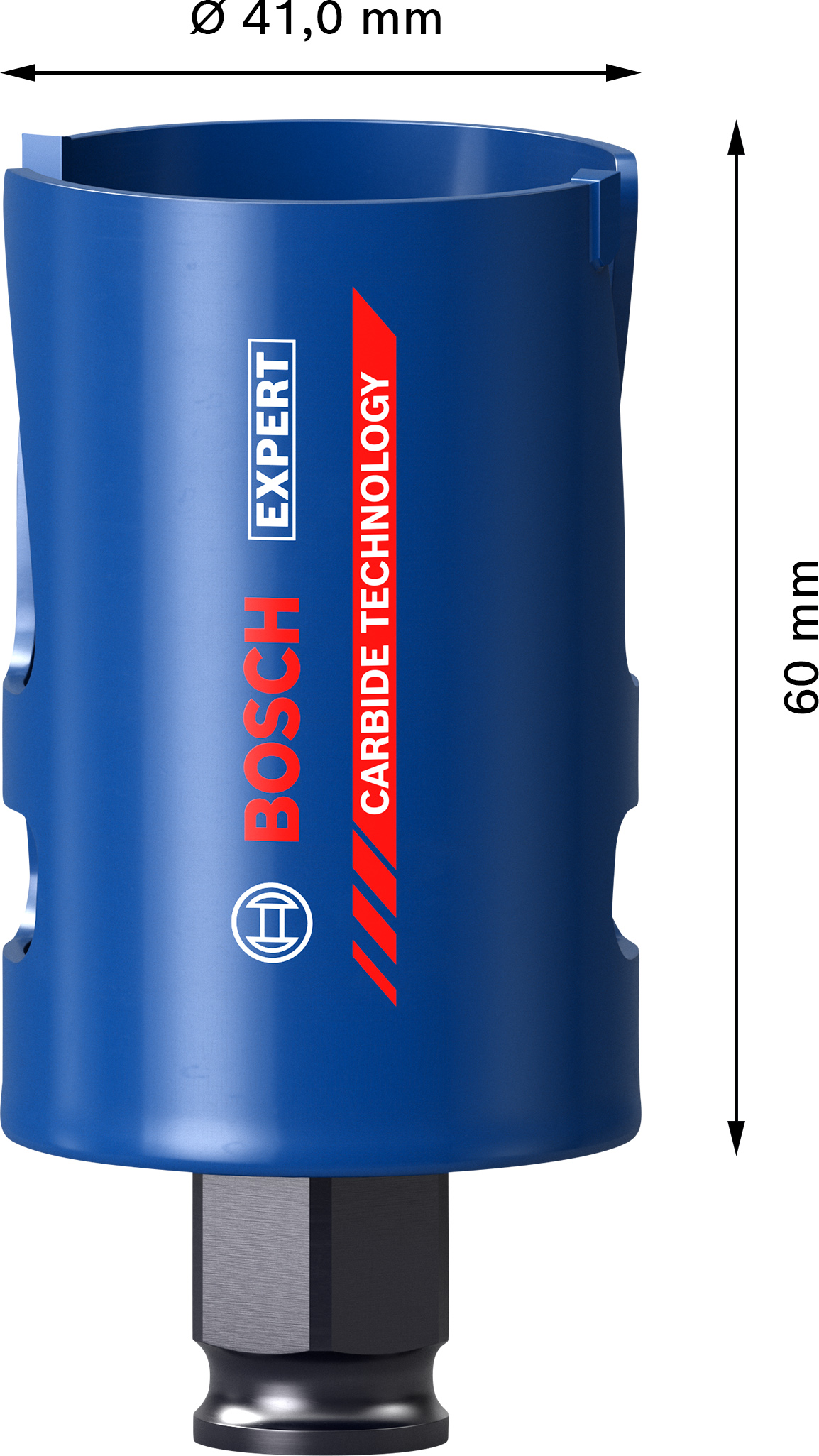 Děrovka Bosch EXPERT Construction Material Dostupné varianty: Děrovka Bosch EXPERT Construction Material 41 mm