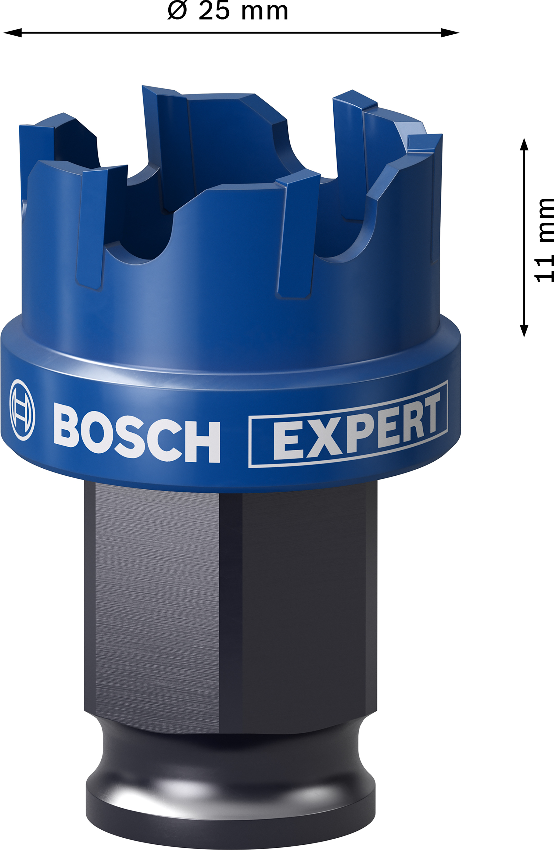 Děrovka Bosch EXPERT Sheet Metal Dostupné varianty: Děrovka Bosch EXPERT Sheet Metal 25 mm