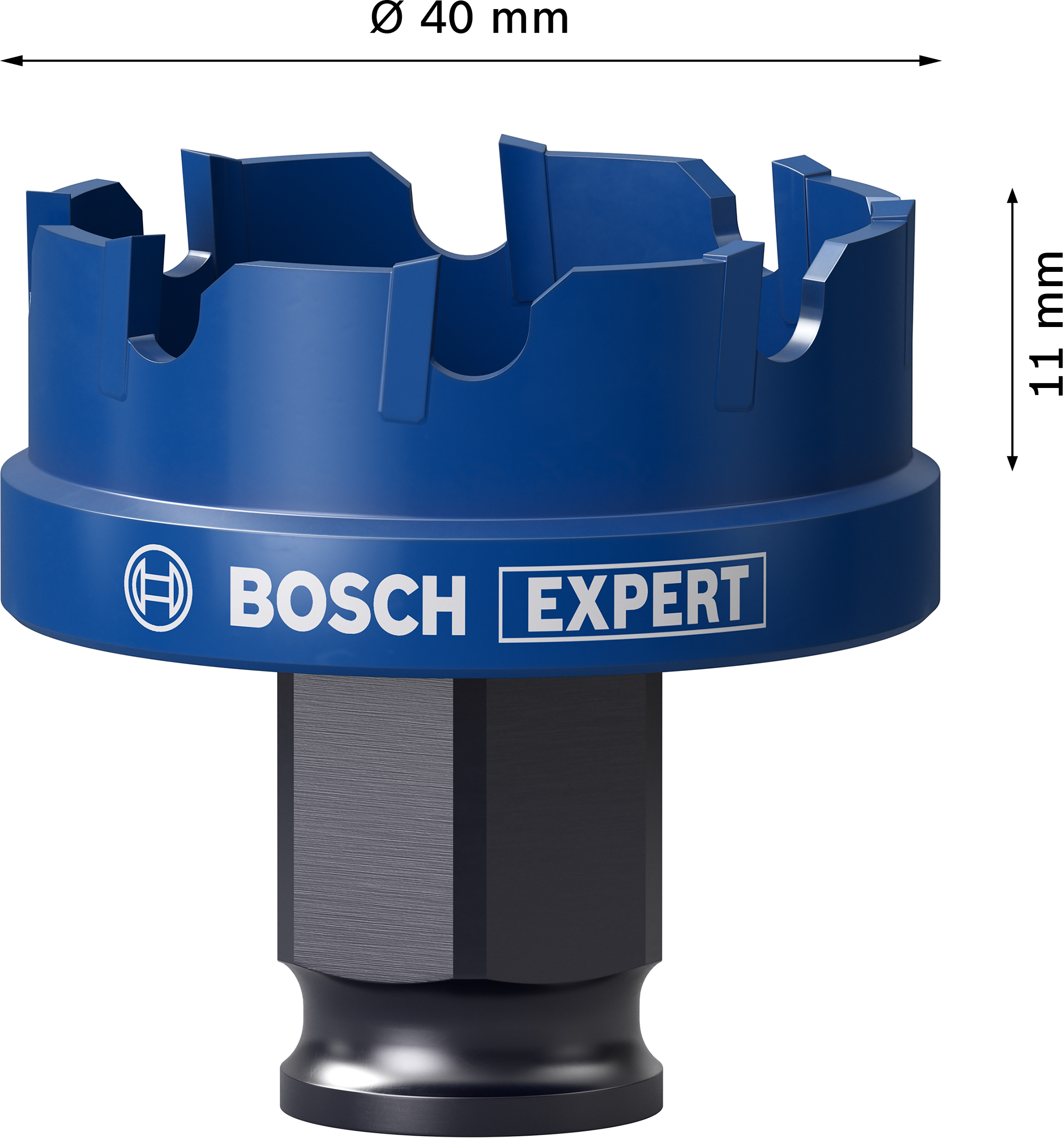 Děrovka Bosch EXPERT Sheet Metal Dostupné varianty: Děrovka Bosch EXPERT Sheet Metal 40 mm