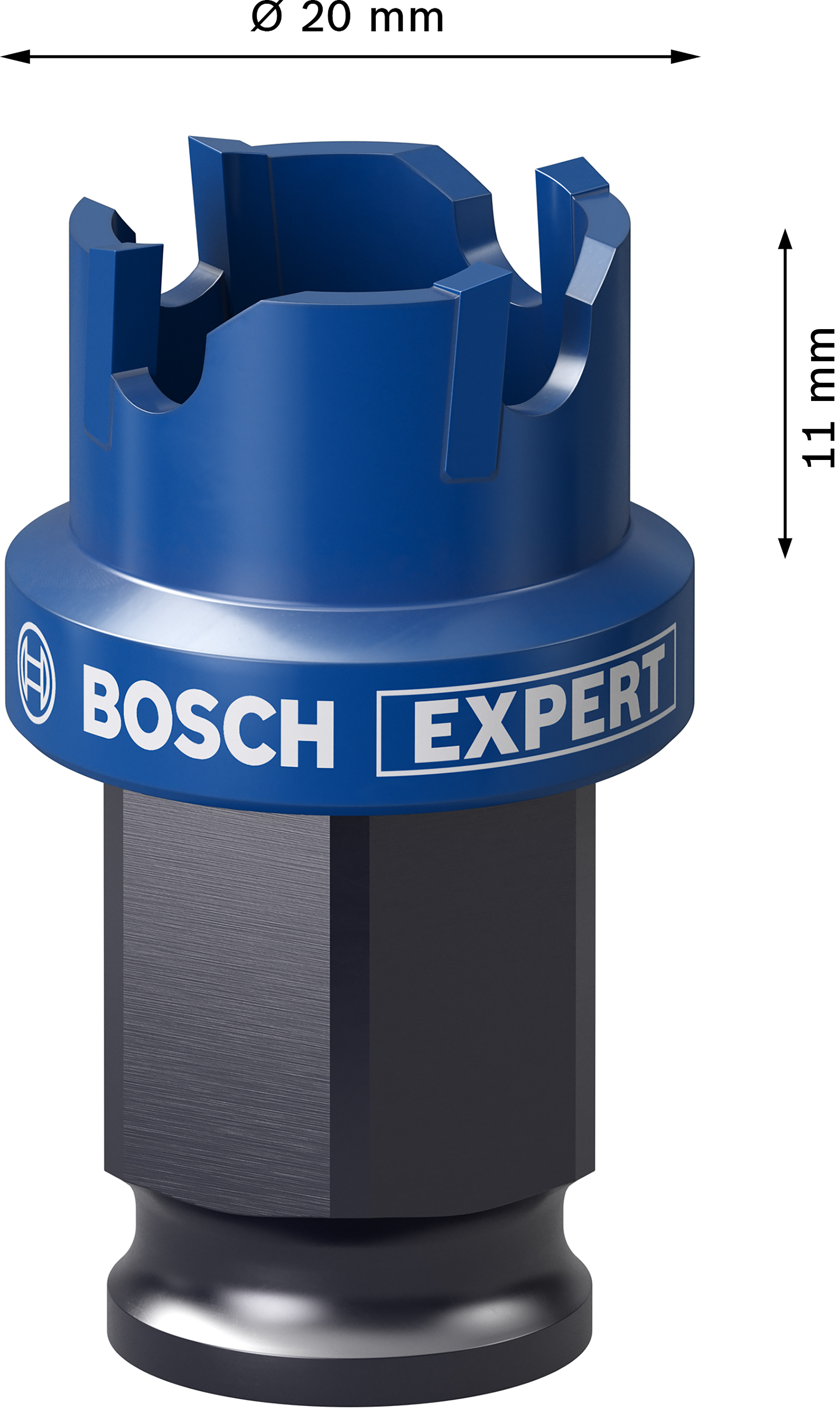 Děrovka Bosch EXPERT Sheet Metal Dostupné varianty: Děrovka Bosch EXPERT Sheet Metal 20 mm
