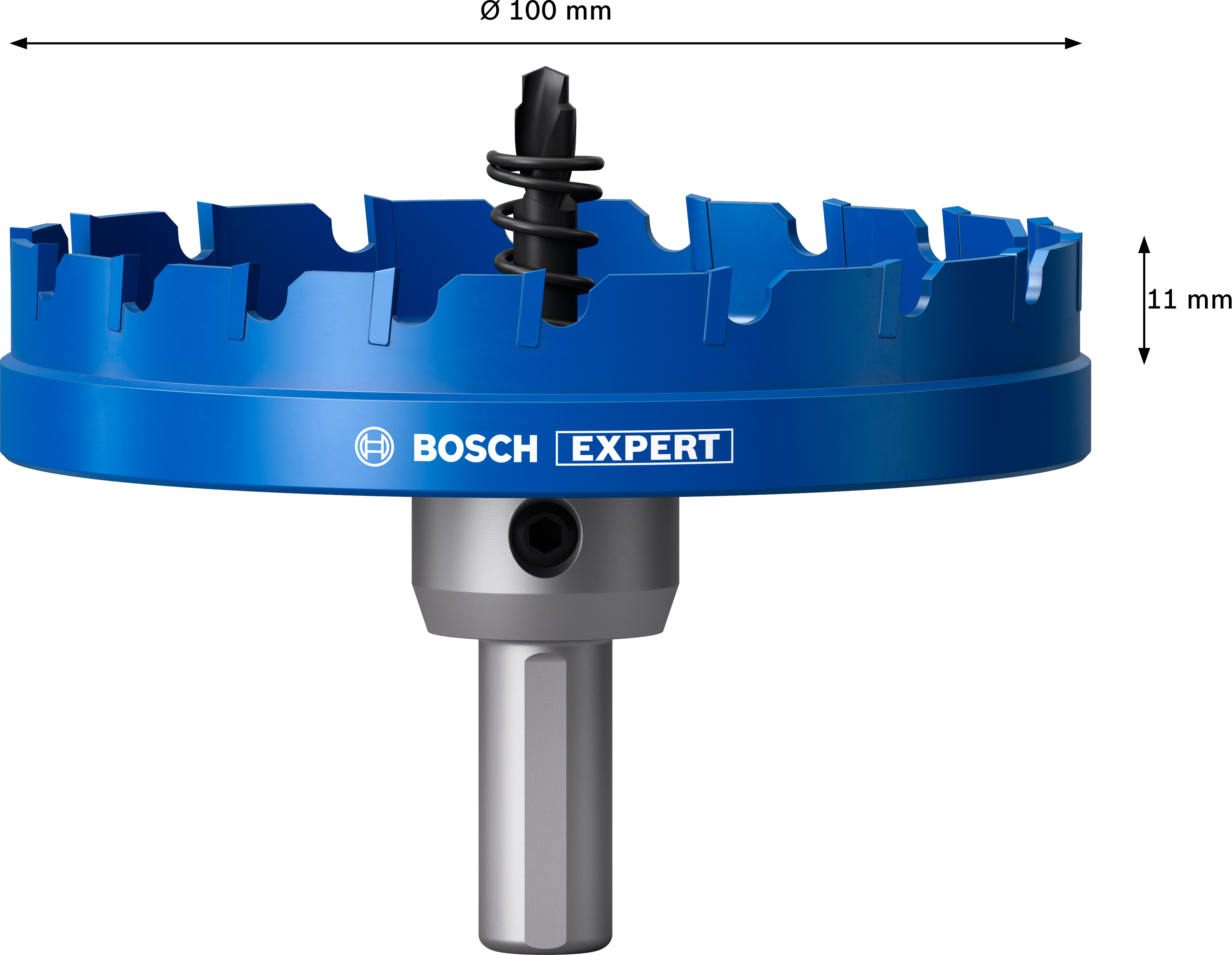 Karbidová děrovka Bosch EXPERT Sheet Metal Dostupné varianty: Karbidová děrovka Bosch EXPERT Sheet Metal 100 mm