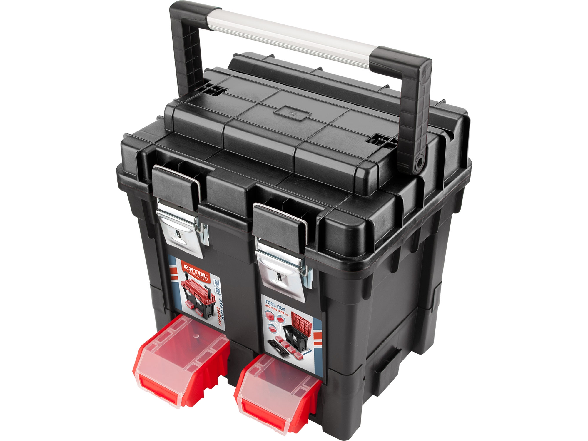 Extol Premium 8856083 kufr na nářadí HD 450 x 350 x 450 mm