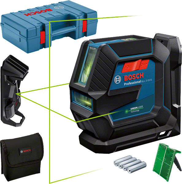 Bosch GLL 2-15 G Professional 0 601 063 W02