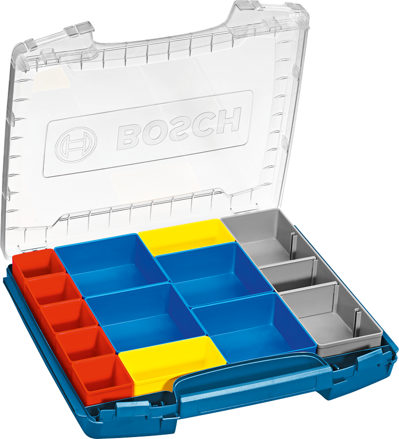 Kufrový systém Bosch i-Boxx 53 + vložené boxy (12ks)