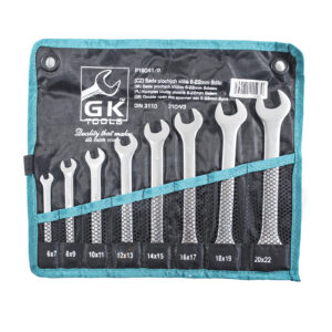 Sada plochých klíčů (8ks) GK TOOLS 6-22 mm