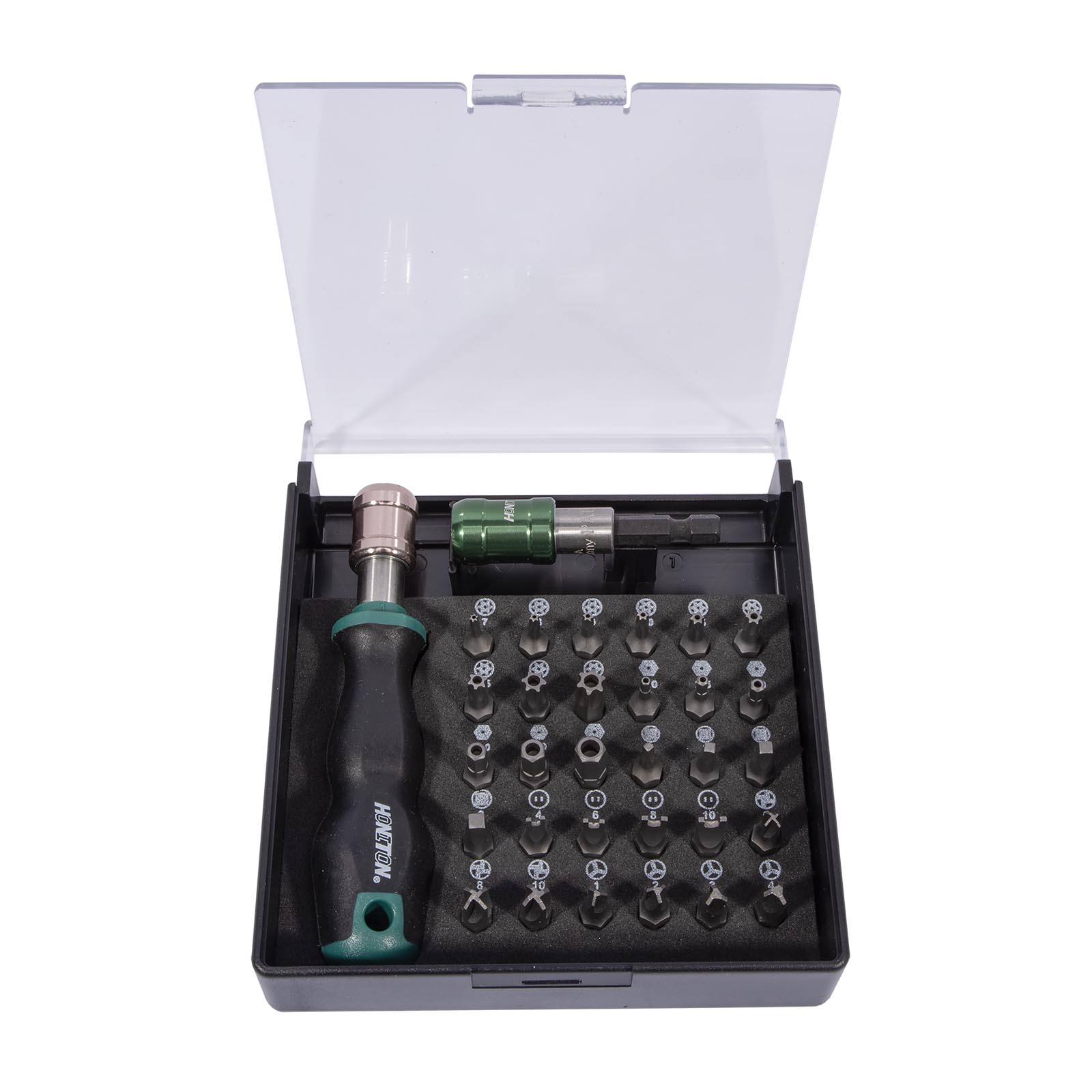 Šroubovák se sadou bitů (32 ks) HONITON