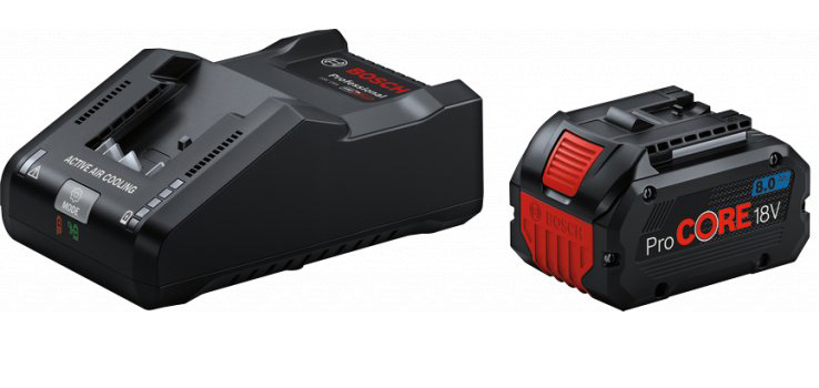 Startovací sada Bosch (1x8Ah ProCORE18V + nabíječka GAL 18V-16A)