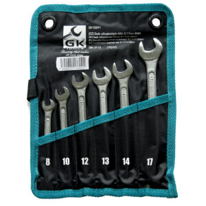 Sada očkoplochých klíčů (6ks) GK TOOLS 8-17 mm v obalu