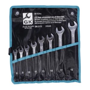 Sada očkoplochých klíčů (8ks) GK TOOLS 8-22 mm v obalu