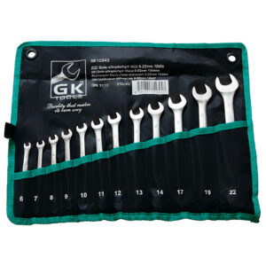 Sada očkoplochých klíčů (12ks) GK TOOLS 6-22 mm v obalu