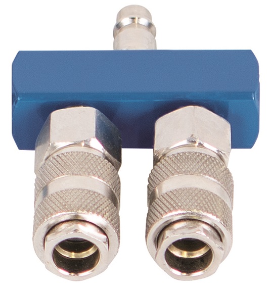 Scheppach Vzduchová rozbočka se 2 rychlospojkami