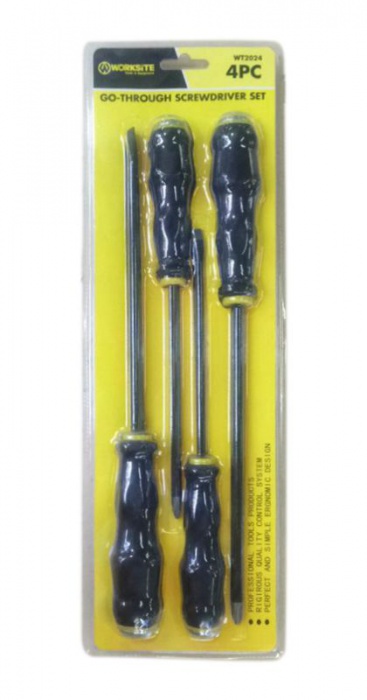 Sada úderových šroubováků PL|PH (4 ks) Worksite WT 2024