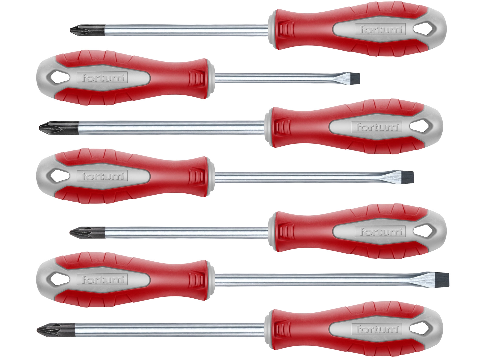 Sada šroubováků PL|PH|PZ (7 ks) FORTUM