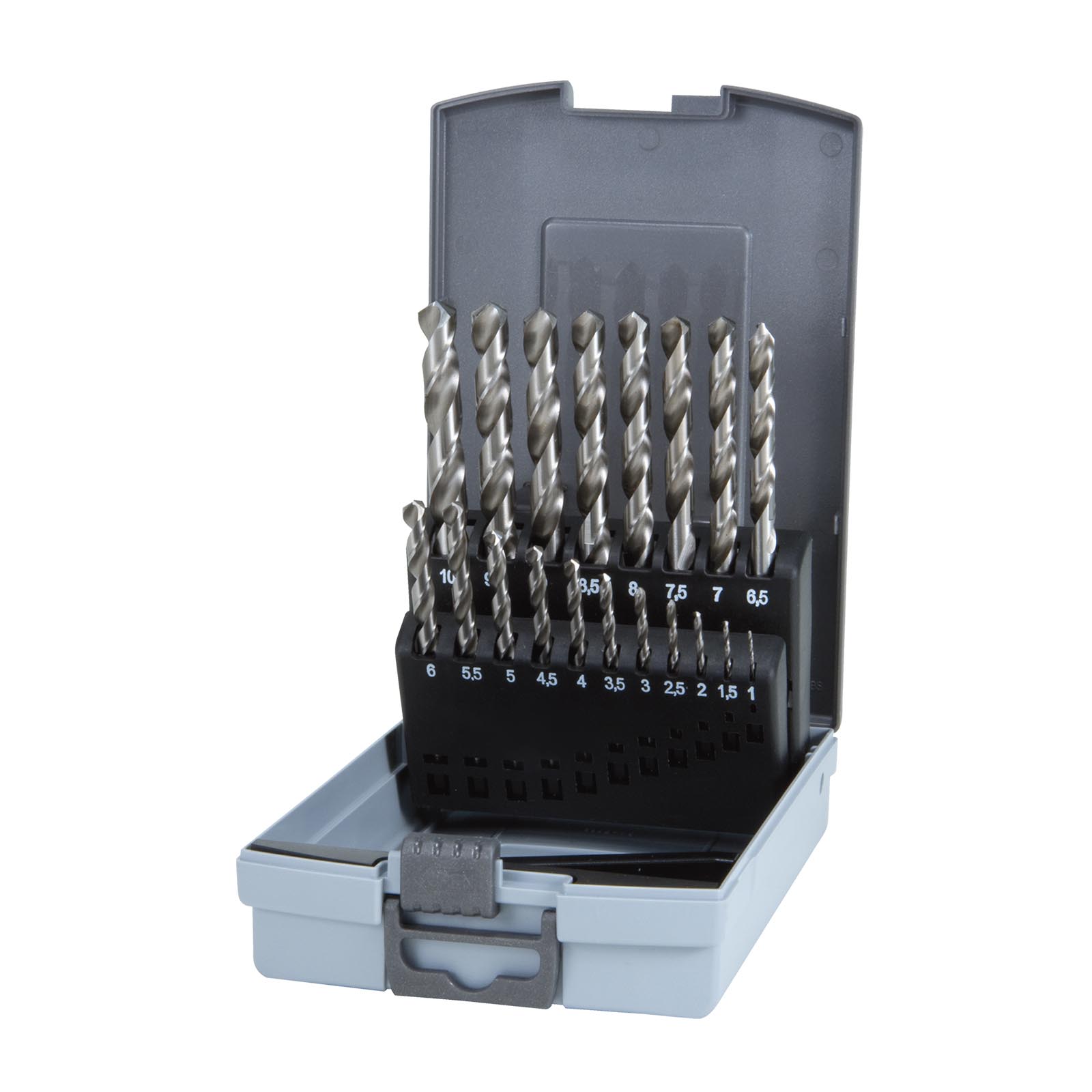 Sada vrtáků do kovu HSS-G RUKO ø 1-10 mm (19ks)