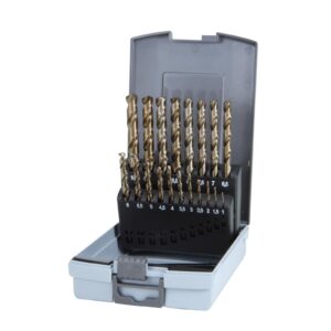 Sada vrtáků do kovu HSS-G Co RUKO ø 1-10 mm (19ks)