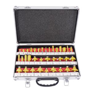 Sada tvarových fréz (35ks) do dřeva 8 mm STAVTOOL