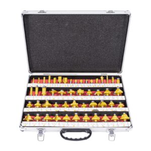 Sada tvarových fréz (50ks) do dřeva 8 mm STAVTOOL