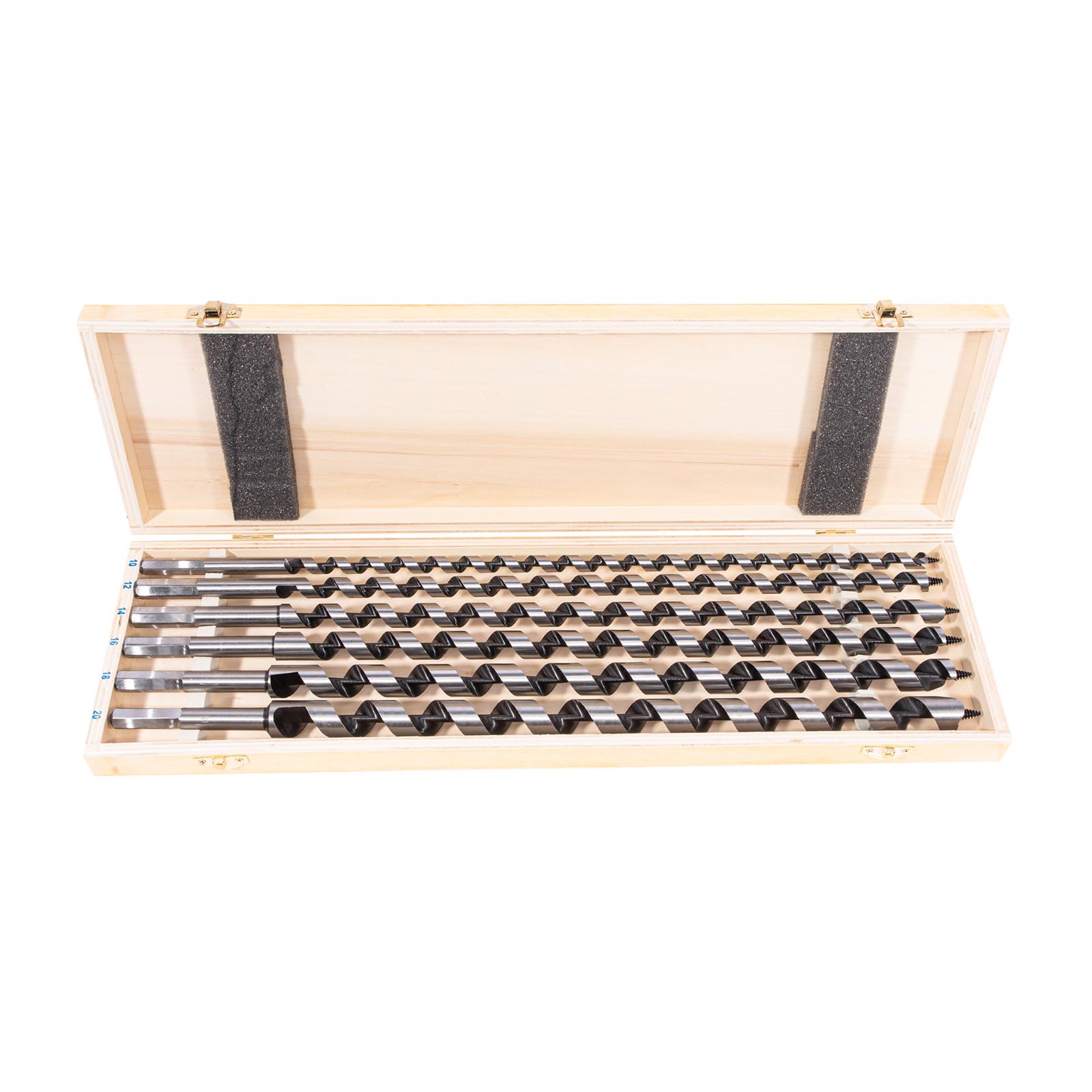 Sada hadovitých vrtáků do dřeva (6ks) STAVTOOL ø 10/12/14/16/18/20 mm