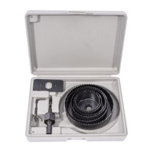 Sada korunkových vrtáků do dřeva (6ks) STAVTOOL ø 51/57/67/76/89/102 mm