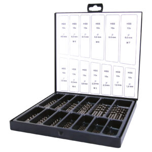 Sada vrtáků do kovu HSS-R RUKO ø 10 x 1-6 mm/10 x 3