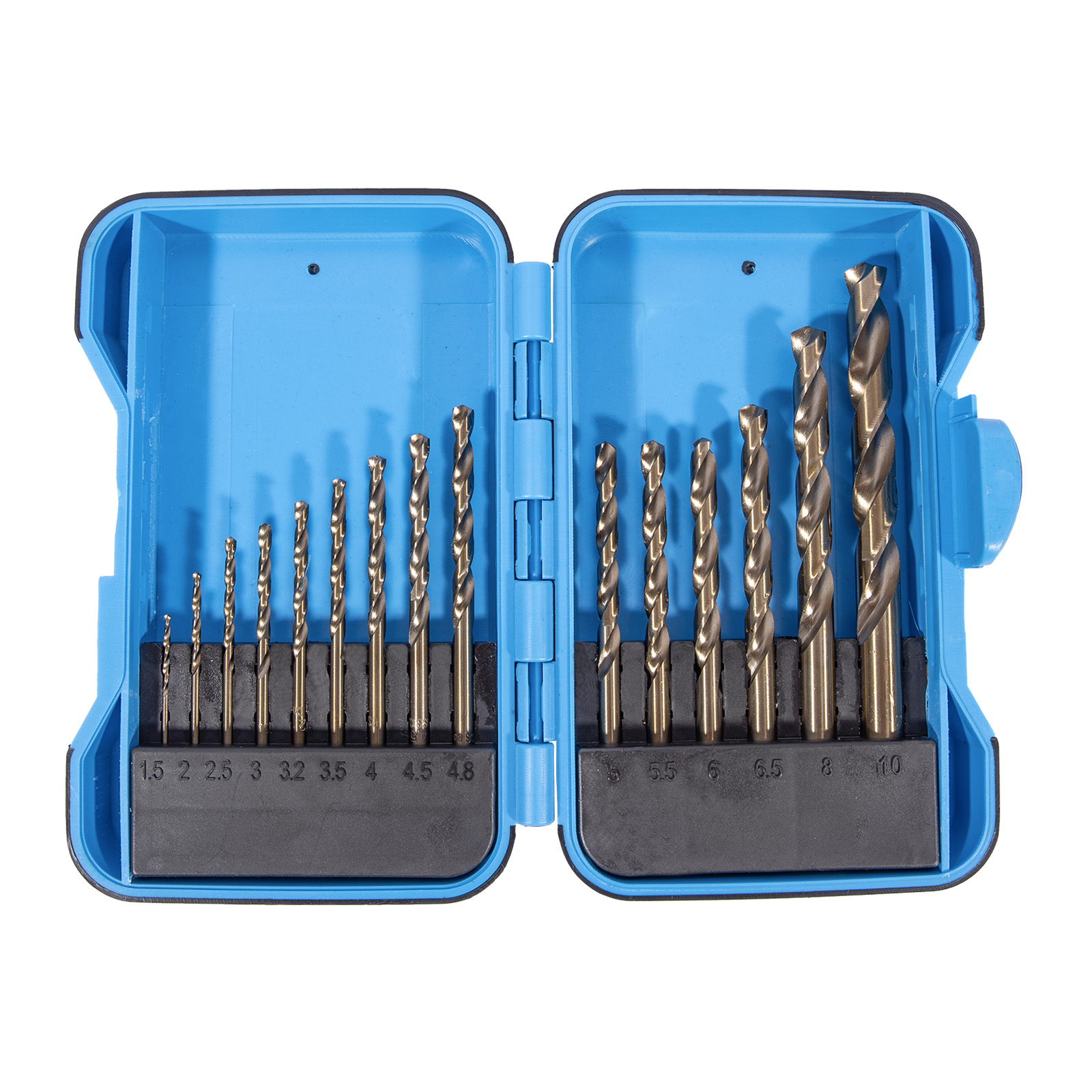 Sada vrtáků do kovu HSS-G Co XTline ø 1-10 mm (15ks)