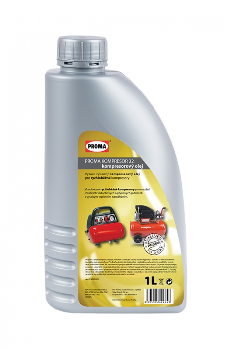 OSTATNÍ ZBOŽÍ PROMA KOMPRESOR 32 - kompresorový olej 1l