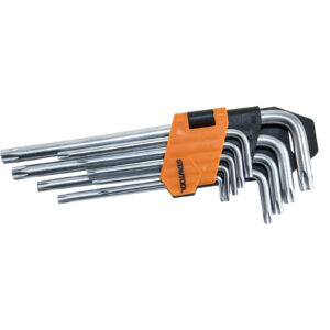 Sada klíčů TORX s otvorem (9 ks) T10-T50 STAVTOOL