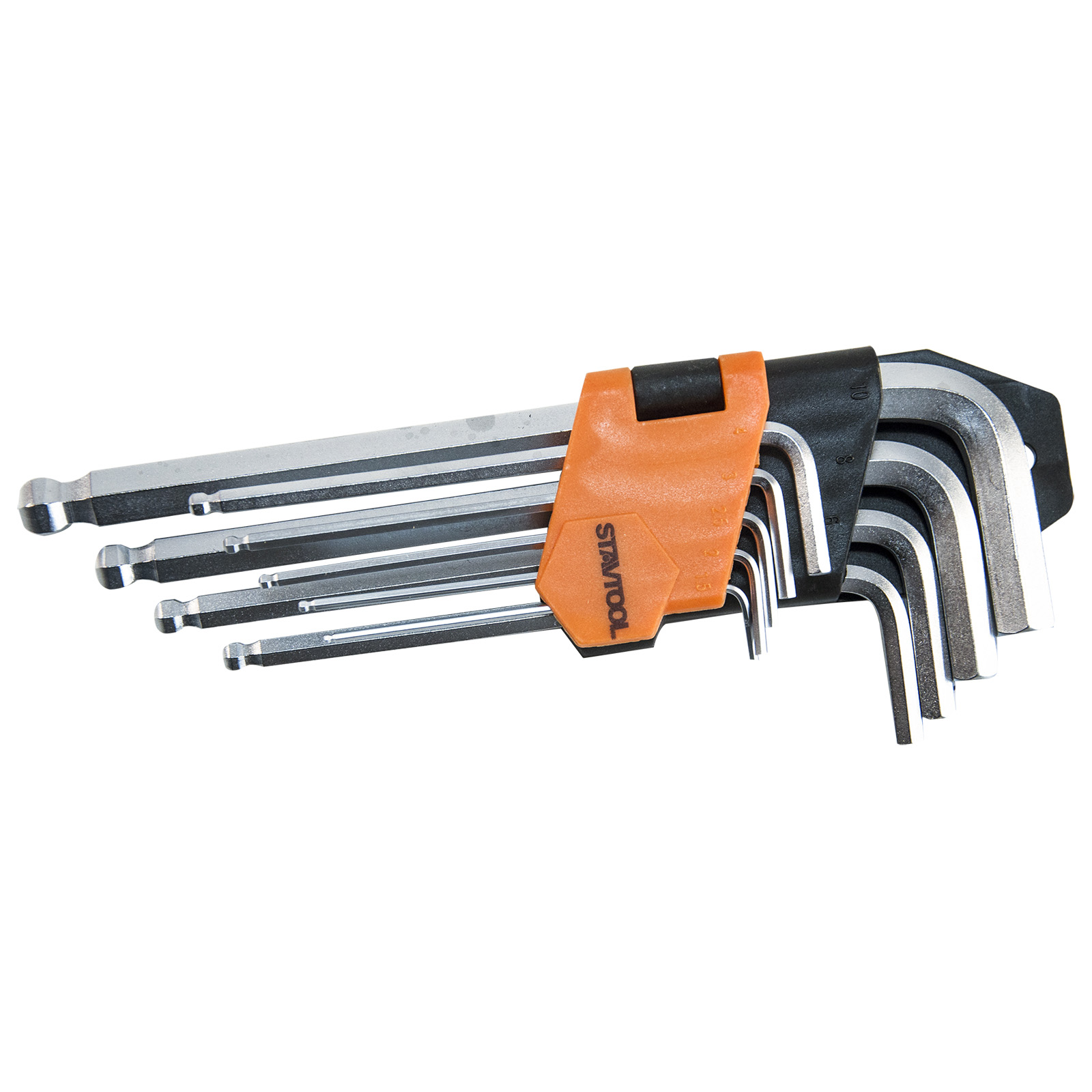 Sada prodloužených imbus klíčů s kuličkou (9 ks) 1