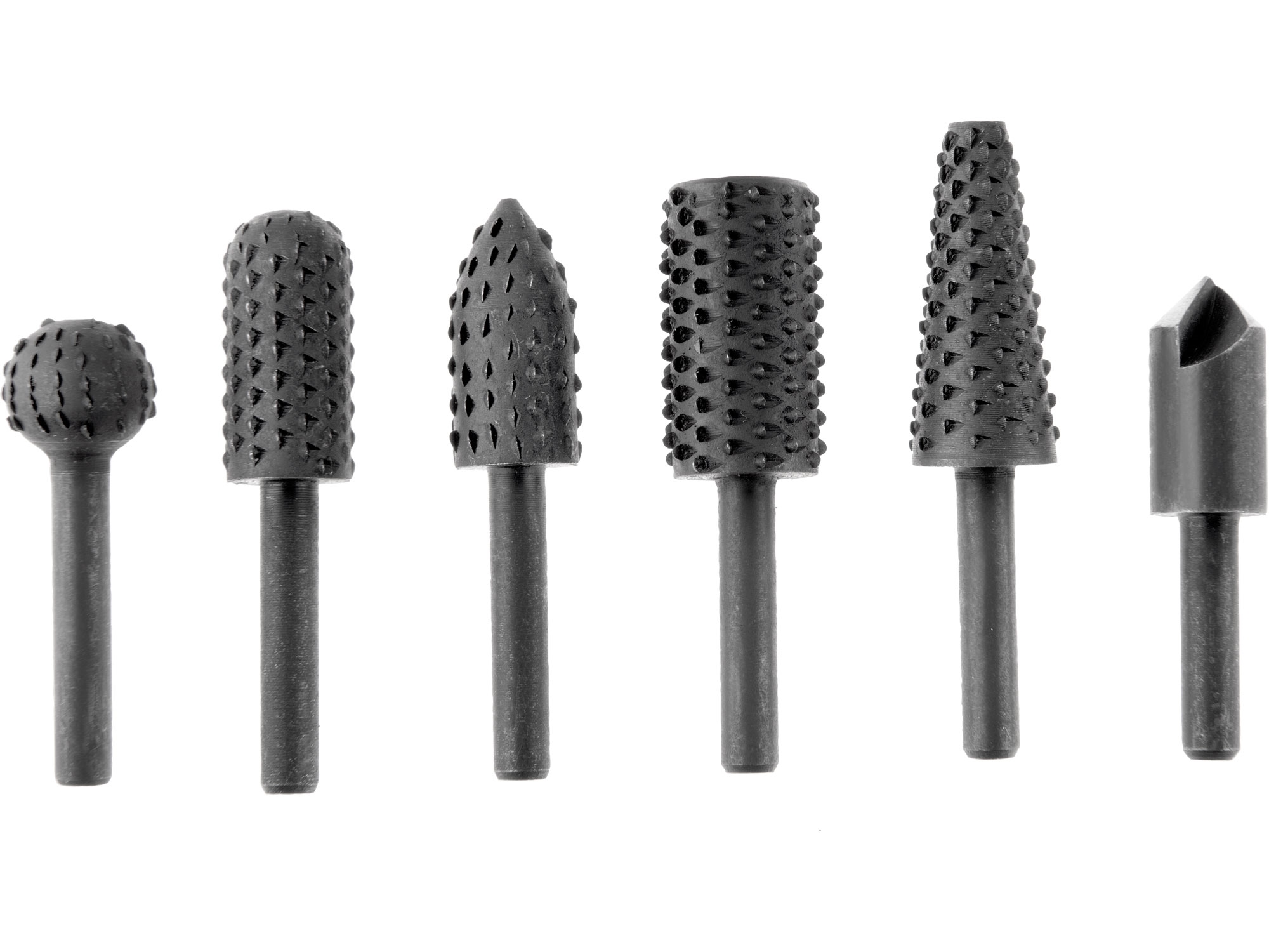 Sada rotačních rašplí na dřevo (6ks) EXTOL PREMIUM