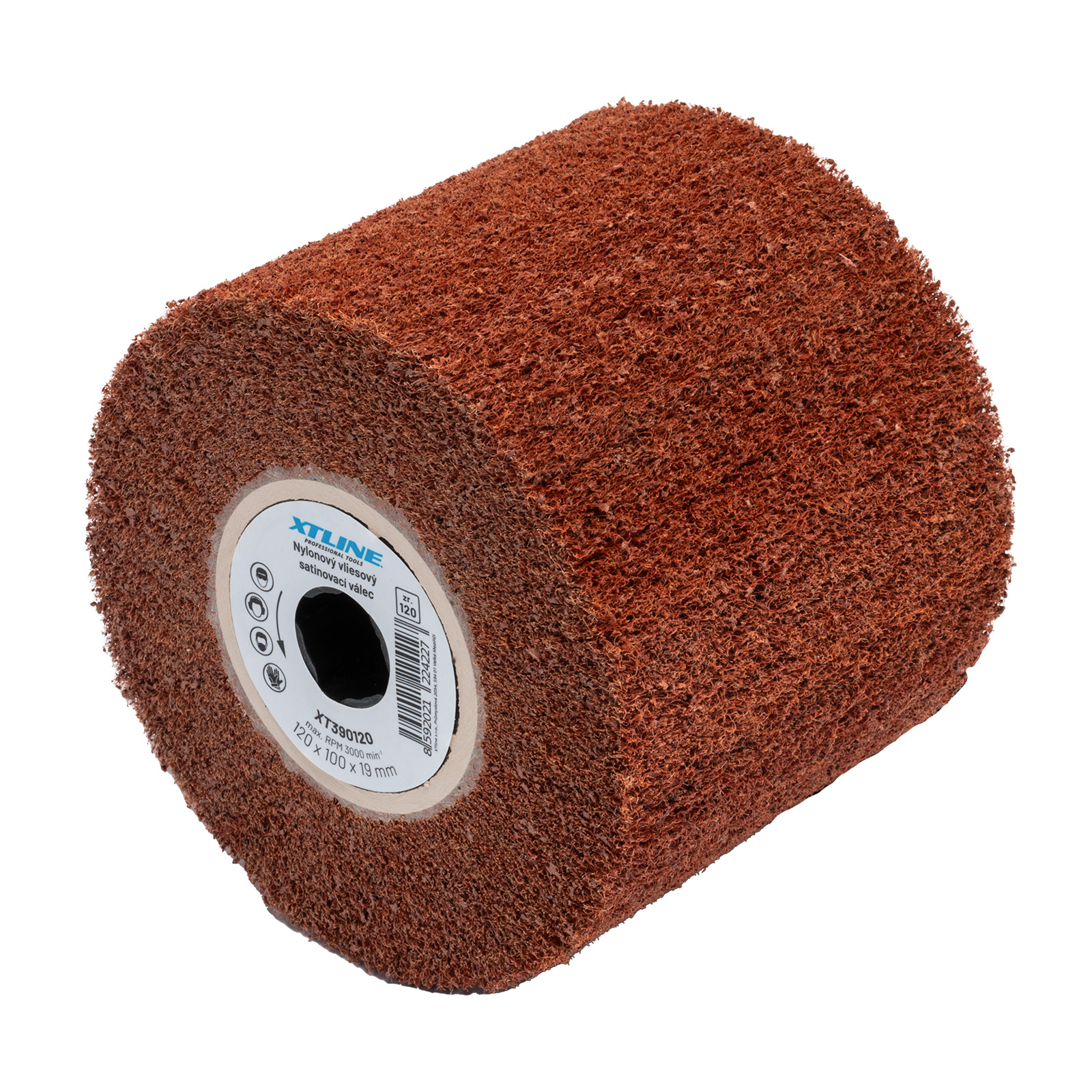 Nylonový brusný válec XTline 120x100 mm Dostupné varianty: Nylonový brusný válec XTline 120x100 mm/240 hrubost