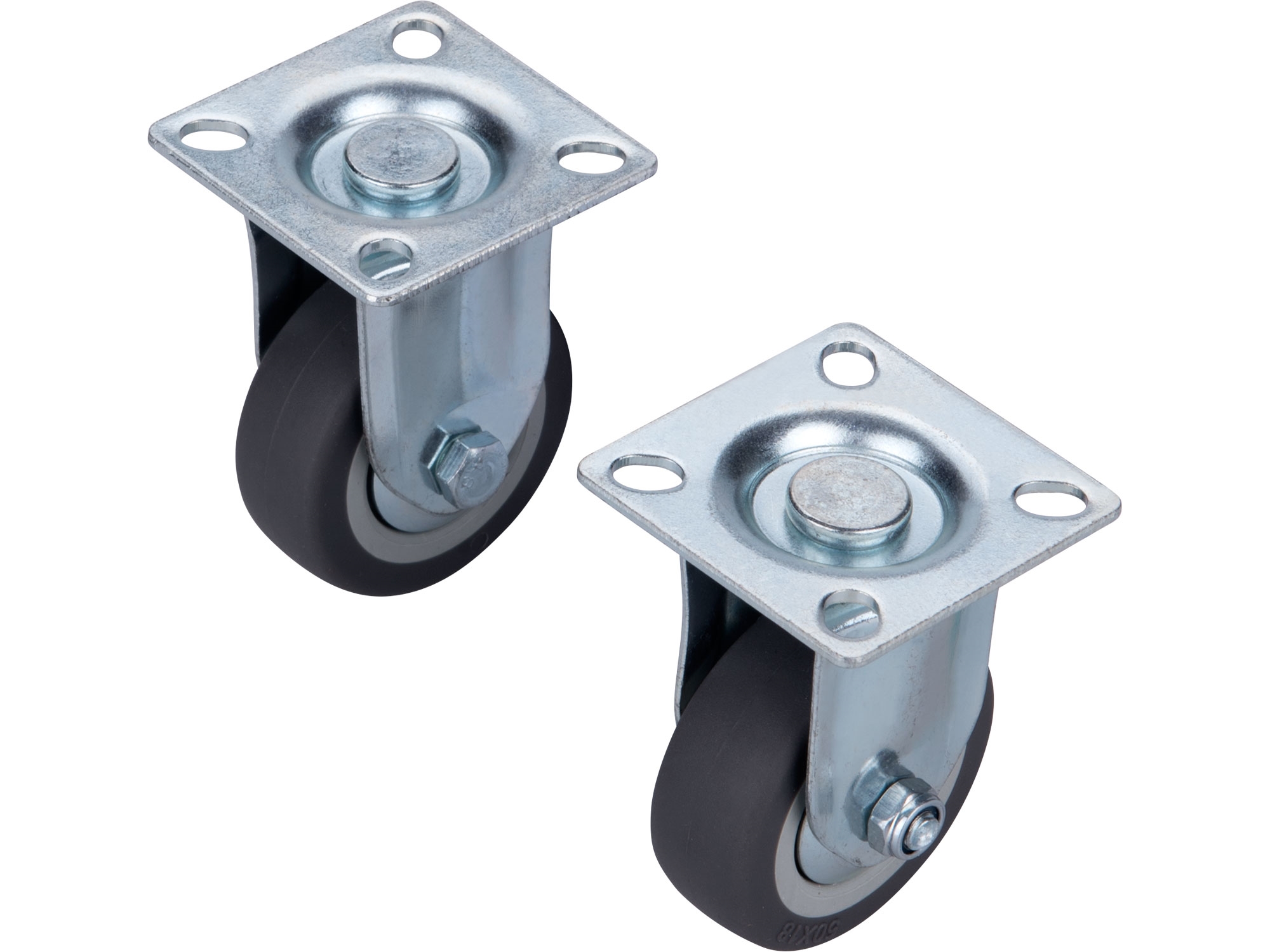 EXTOL PREMIUM Kolečka pevná s obručí ze šedé pryže