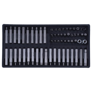 Kombinovaná sada bitů a hlavic (60ks) STAVTOOL XZN/TRX/IMB
