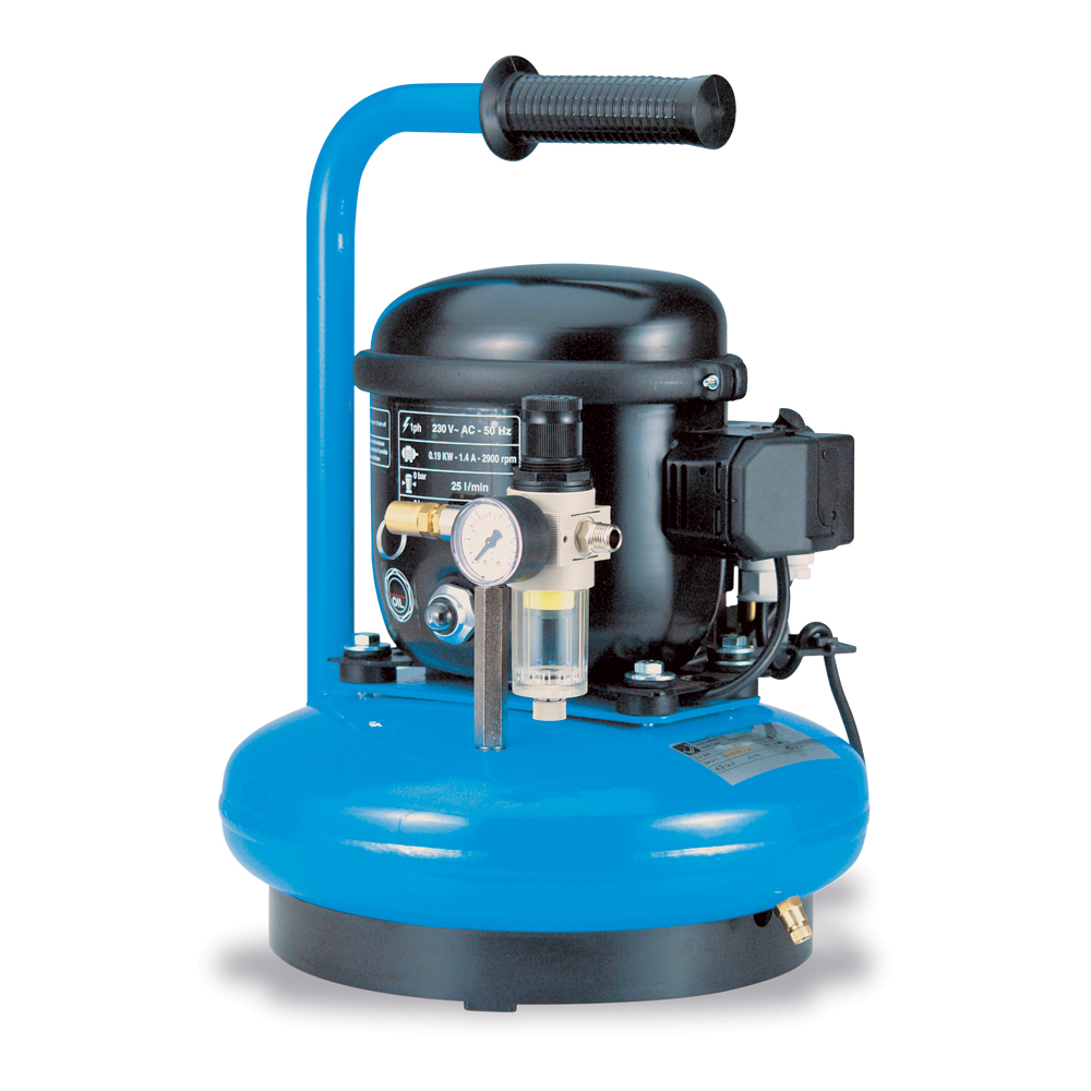 Olejový odhlučněný kompresor ABAC Silent Mini AJ30-6RM