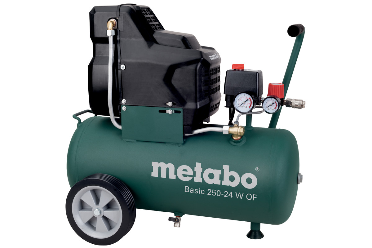 Bezolejový kompresor Metabo BASIC 250-24 W OF