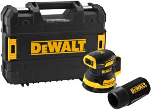 DeWALT DCW210 + Tstak (verze bez aku) 18V XR aku excentrická bruska 125 mm