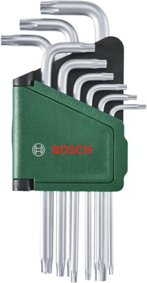 BOSCH DIY 9dílná sada inbus klíčů Torx TX8