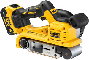 DeWALT DCW220P2 (2x5Ah) 18V aku pásová bruska