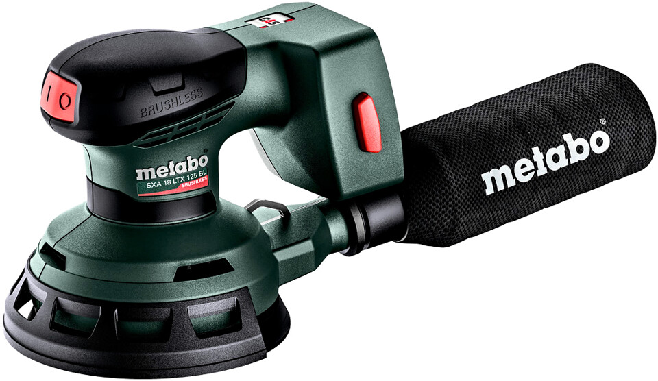 METABO SXA 18 LTX 125 BL (verze bez aku) 18V aku excentrická bruska 125mm / Brushless