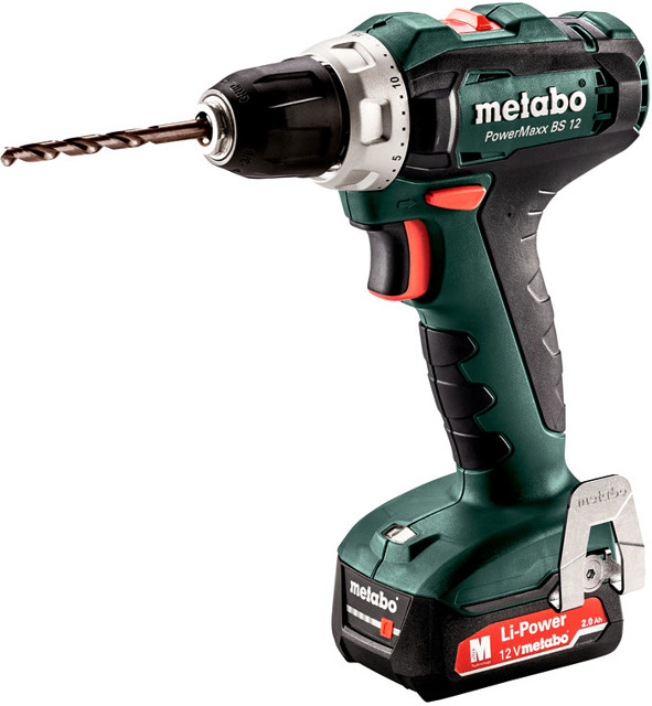 METABO PowerMaxx BS 12 (1x2Ah) 12V aku vrtačka