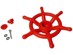 Kormidlo na dětské hřiště červené JIPOS