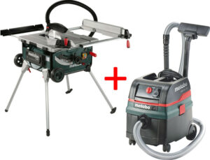 METABO TS 254 + ASR 25 L SC stolní okružní pila + vysavač