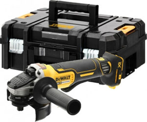 DeWALT DCG406 + Tstak (verze bez aku) 18V XR aku úhlová bruska s bezpečnostním spínačem