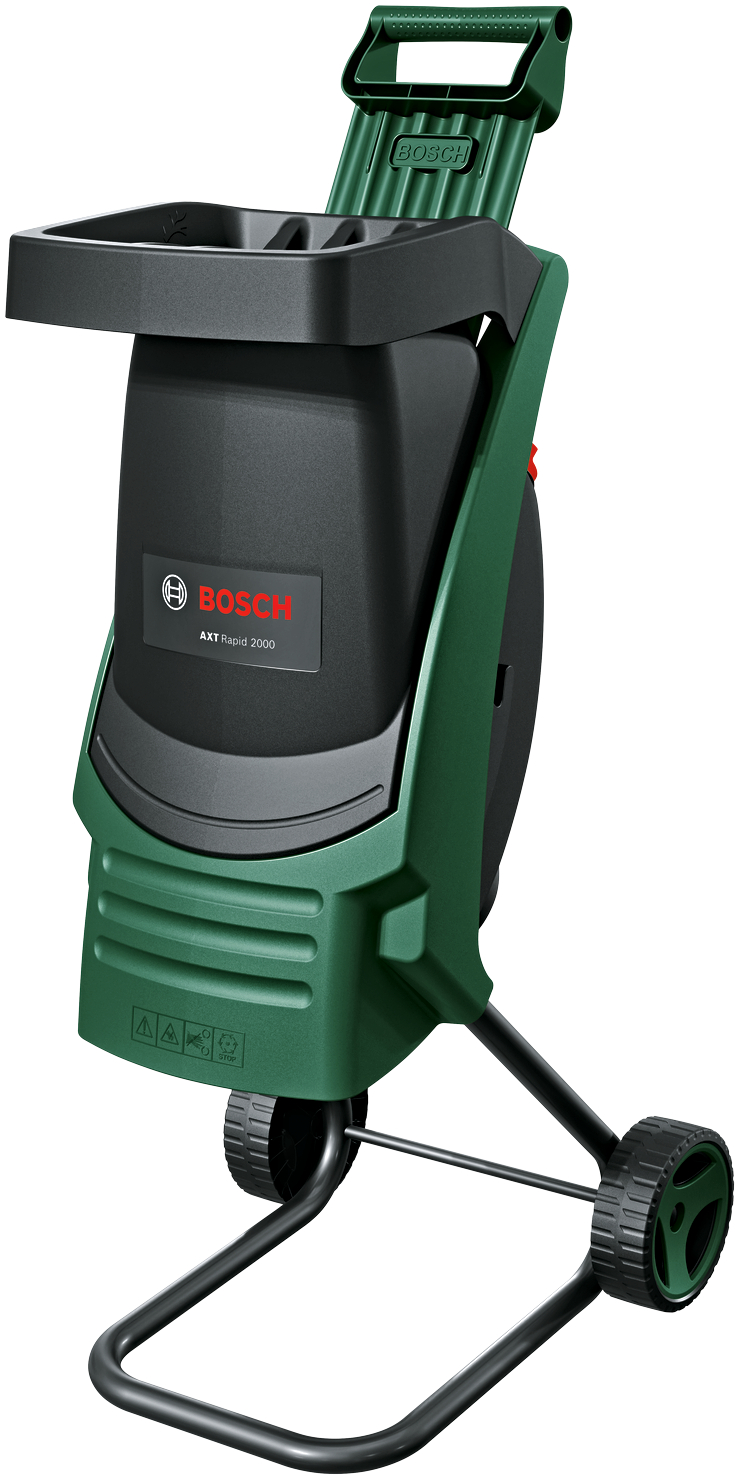 BOSCH AXT RAPID 2000 zahradní drtič větví – nožový