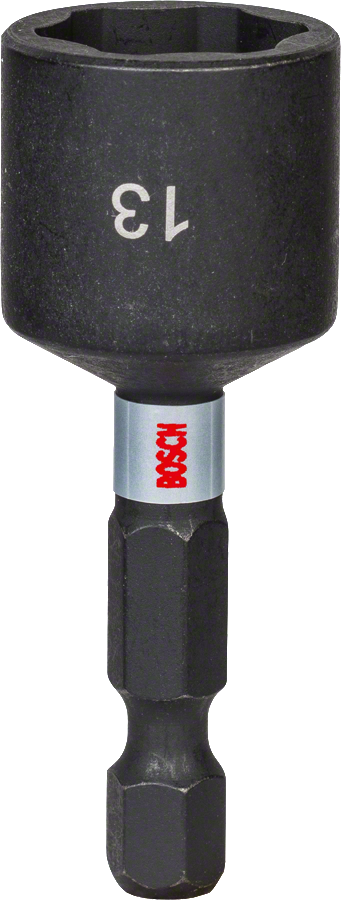 BOSCH 1/4" HEX 13x50mm maticový nástrčný klíč ImpactControl – vhodné pro rázové utahováky