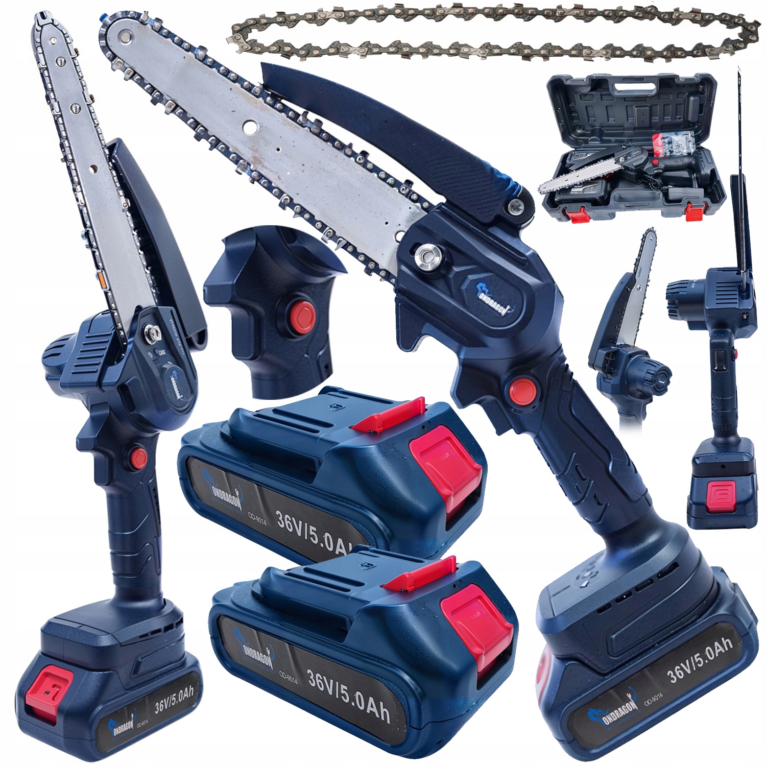 Mini aku řetězová pila 8