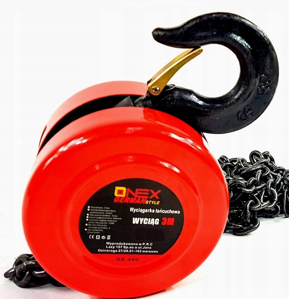Řetězový kladkostroj 1T OX459 BOXER