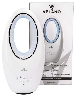 Bezlopatkový ventilátor 60W VELWEB0001 POWERMAT