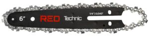 POWERMAT Náhradní řetěz a lišta pro mini pilu 6" RTPR0162 RED TECHNIC
